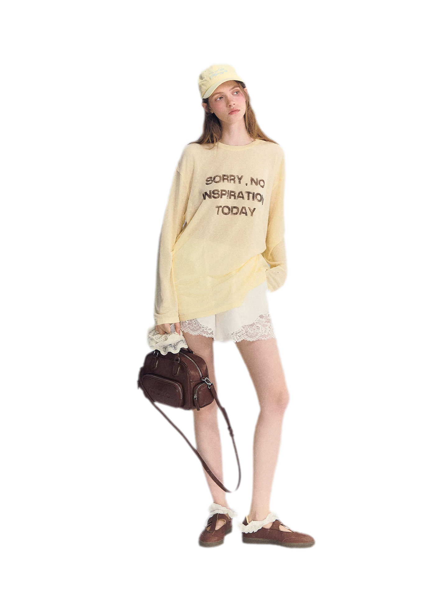 Lace Trim Cotton Shorts