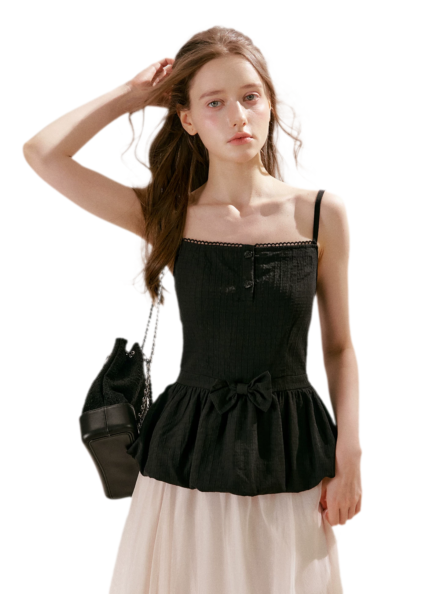 Tencel Linen Cotton Sleeveless Top