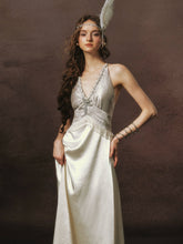 LACEMADE White Pearl Fringe Dress – view 5