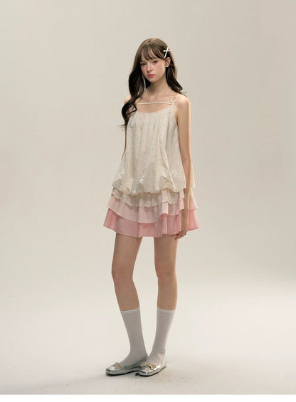 Layered Gradient Dress