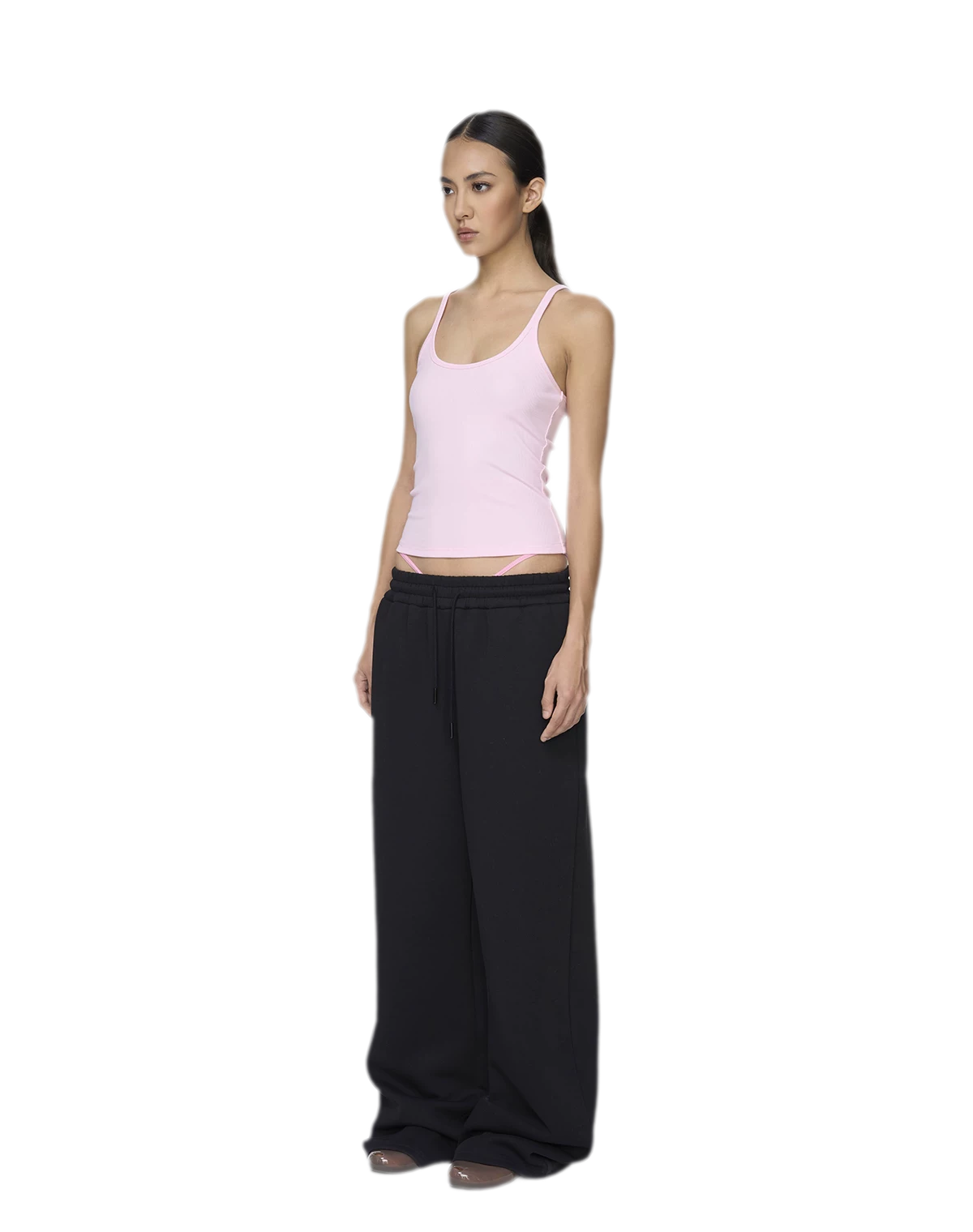 Ribbed Stretch Tank Top