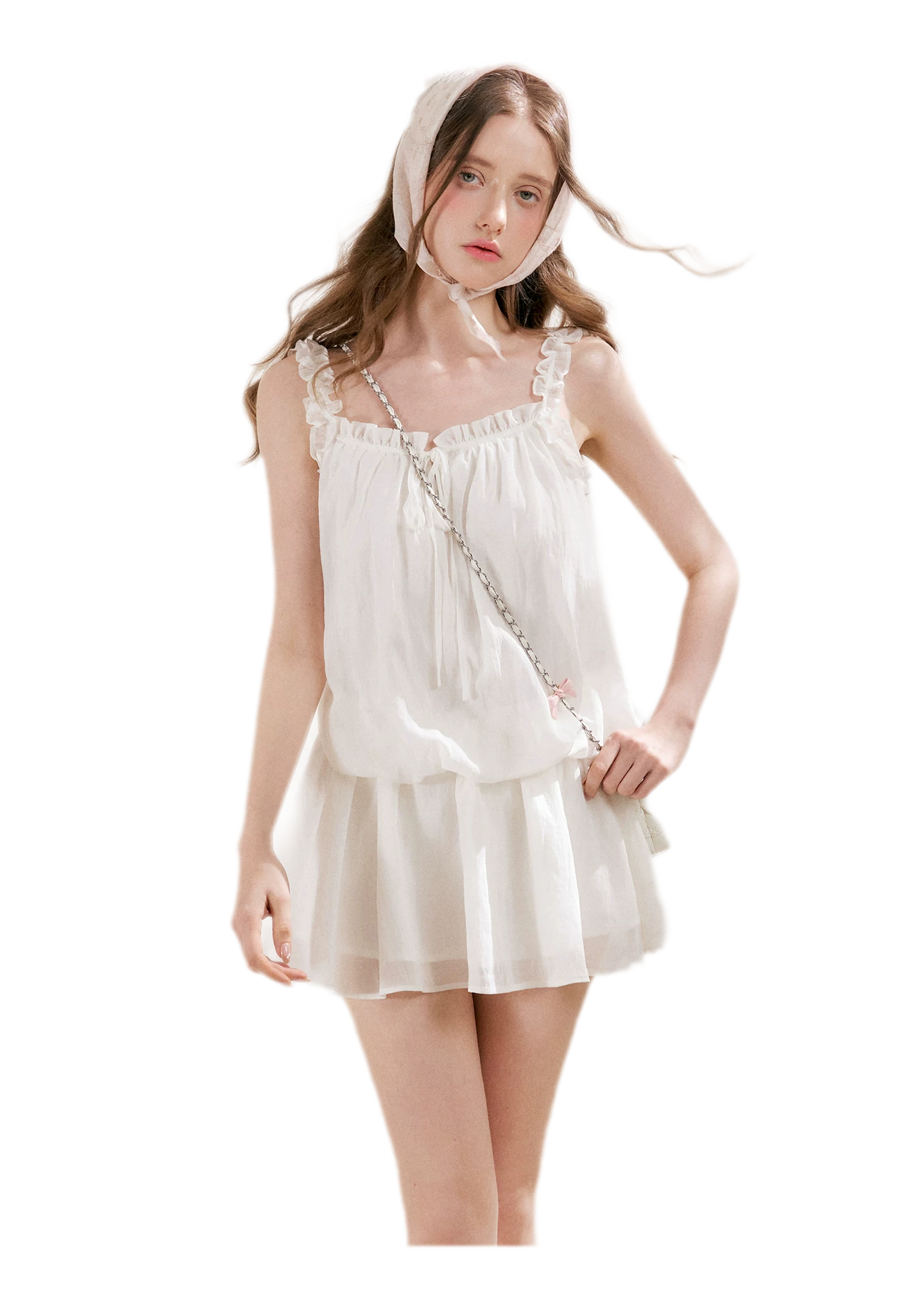 Ruffle Cami Dress
