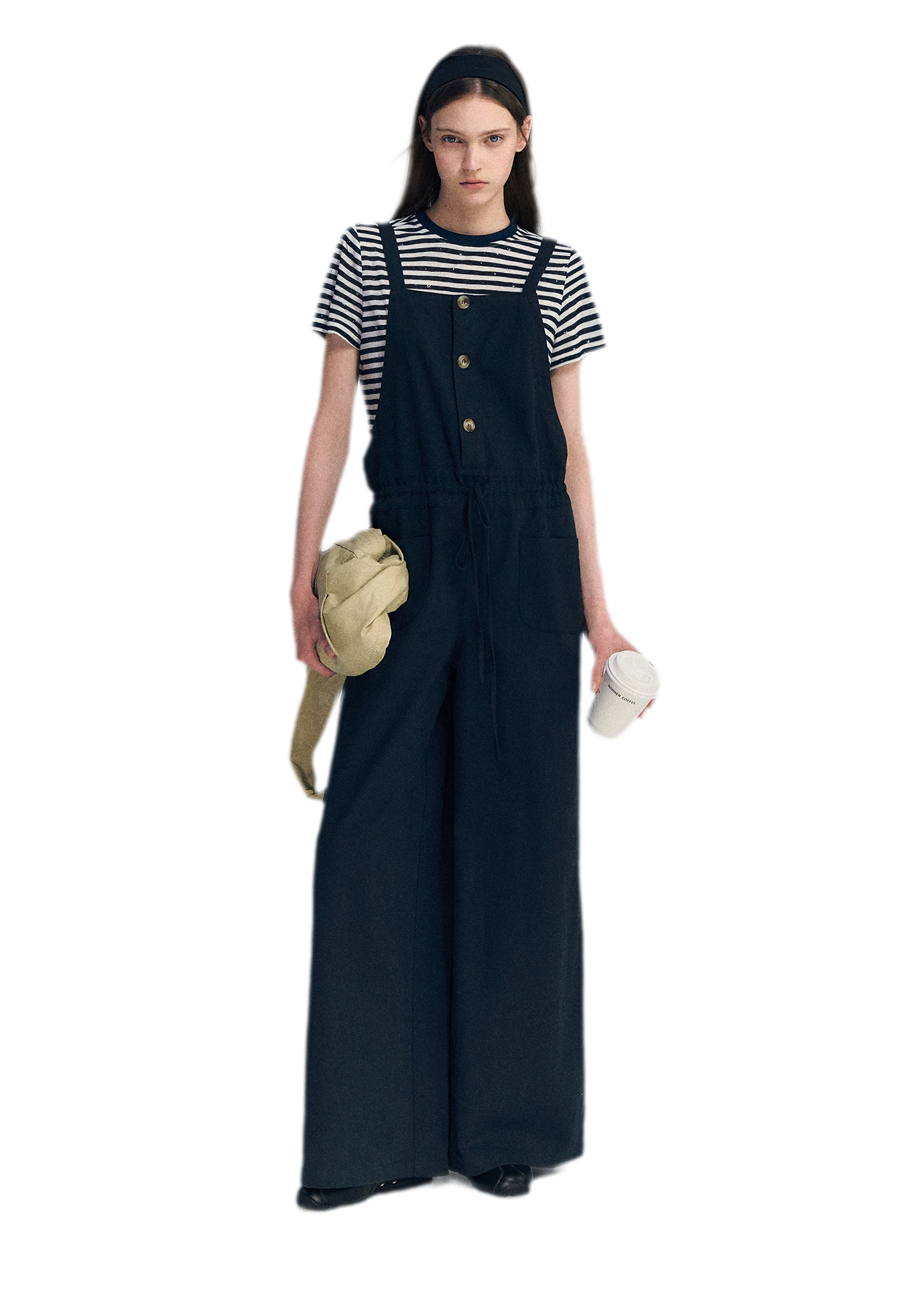 Drawstring Jumpsuit