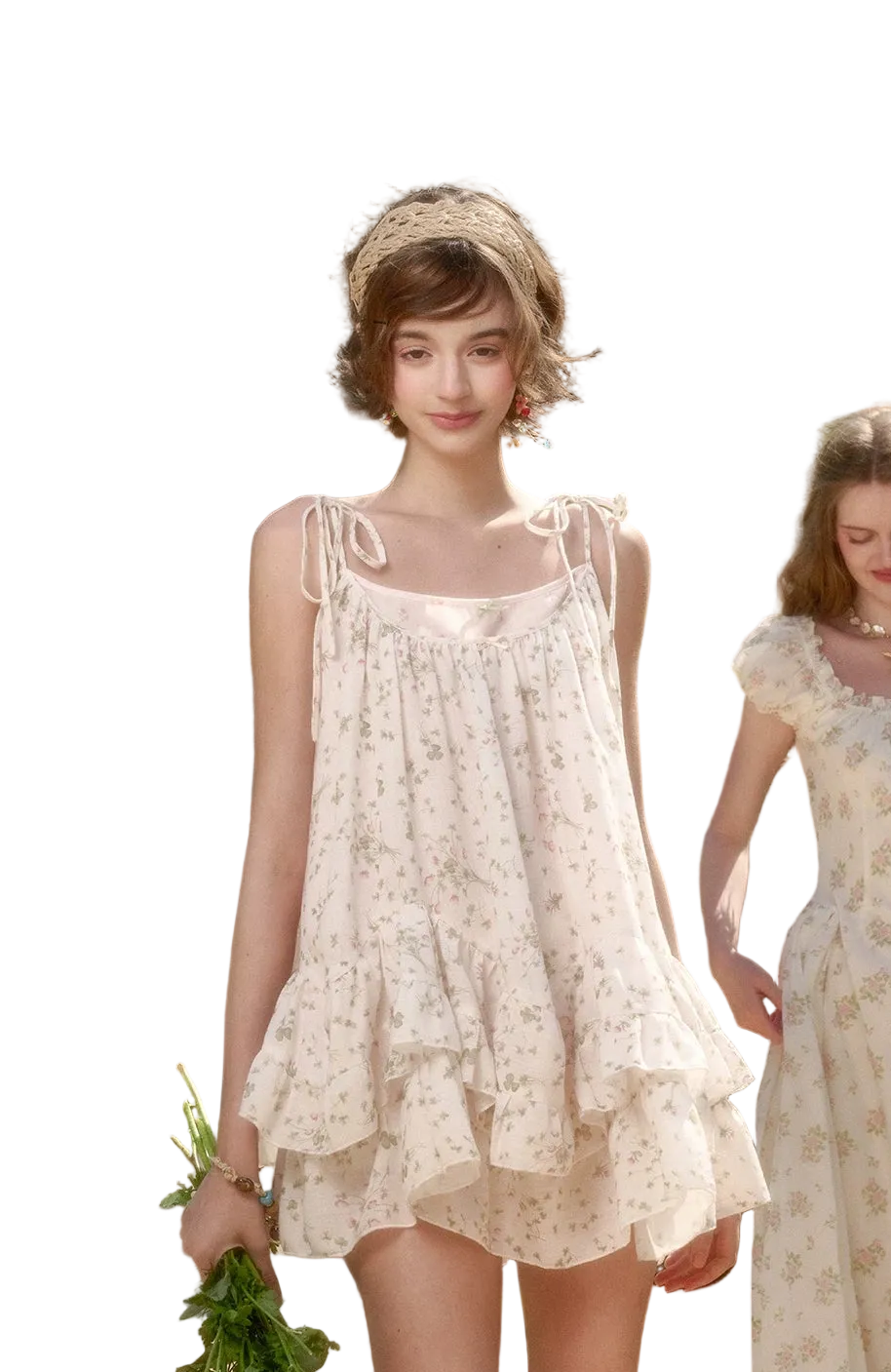 Pomegranate Floral Holiday Dress