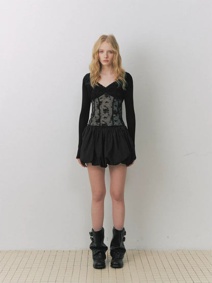 Cloud Pumpkin Shorts