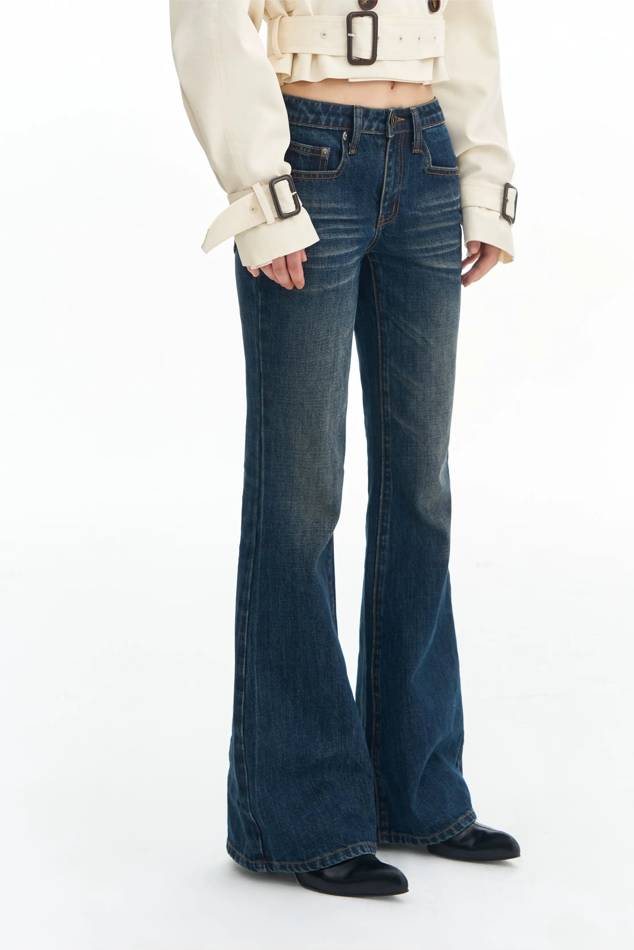 Vintage Micro-Flare Jeans