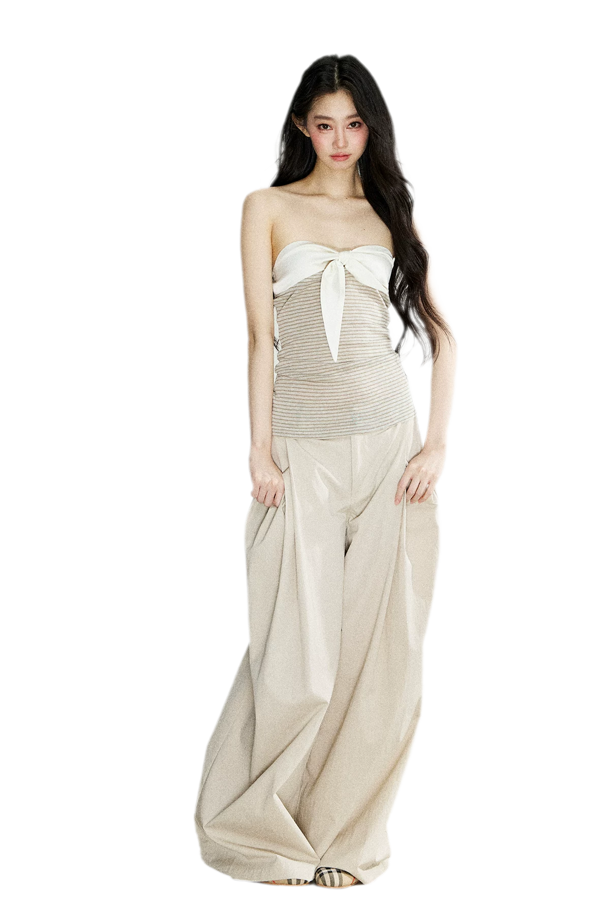 High Waist Wide Leg Pants