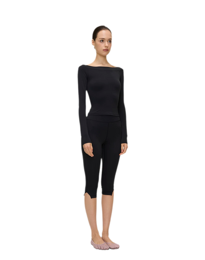 Niiiu Open-Slit Yoga Pants