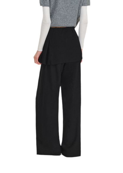 Abnehmbare Lagen-Hose mit weitem Bein