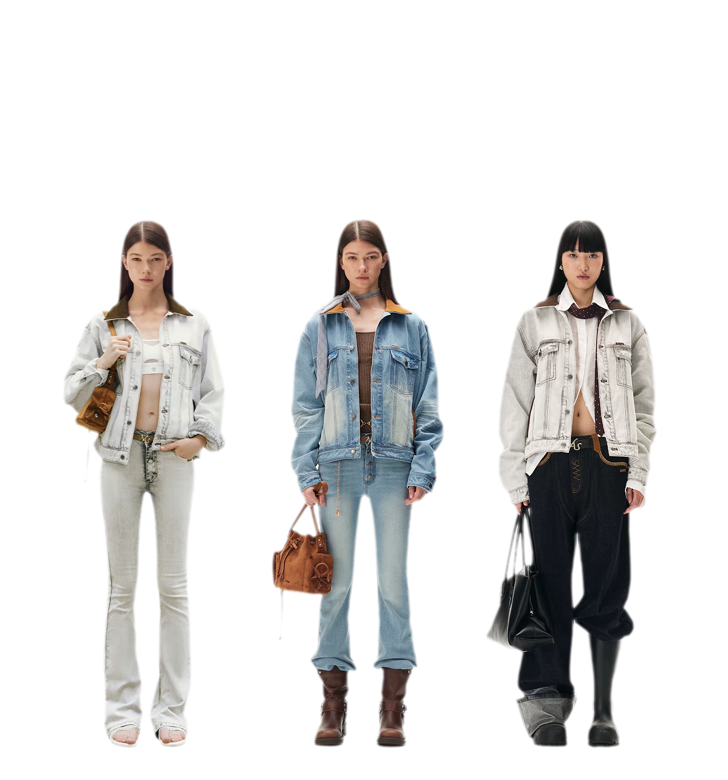 Enzyme Washed Suede-Panel Jacket