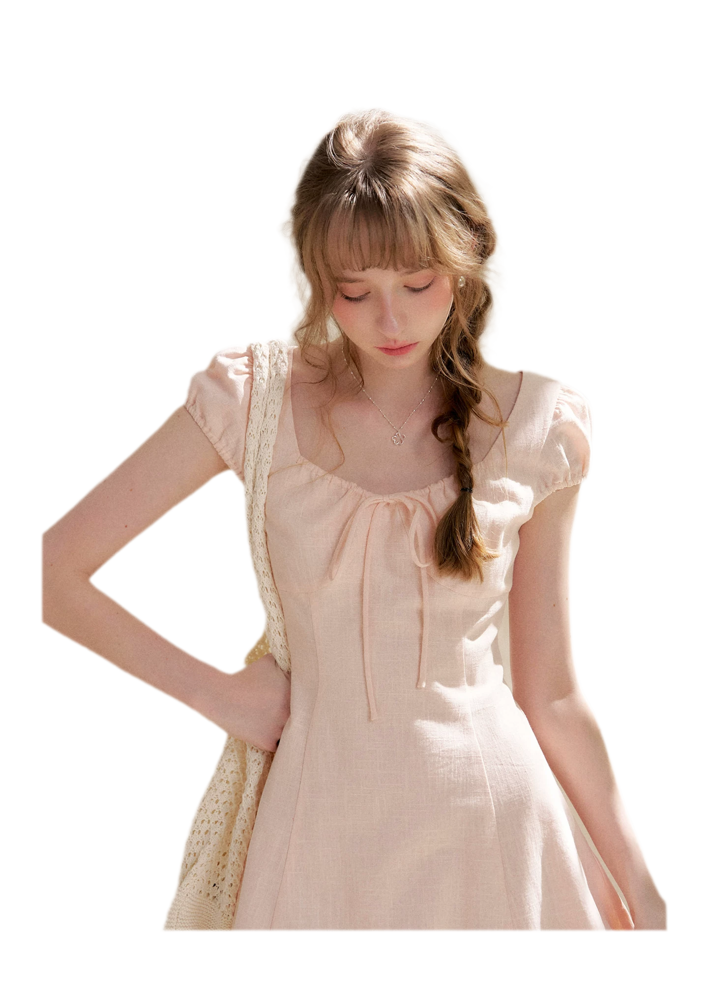 French Lace Long Dress