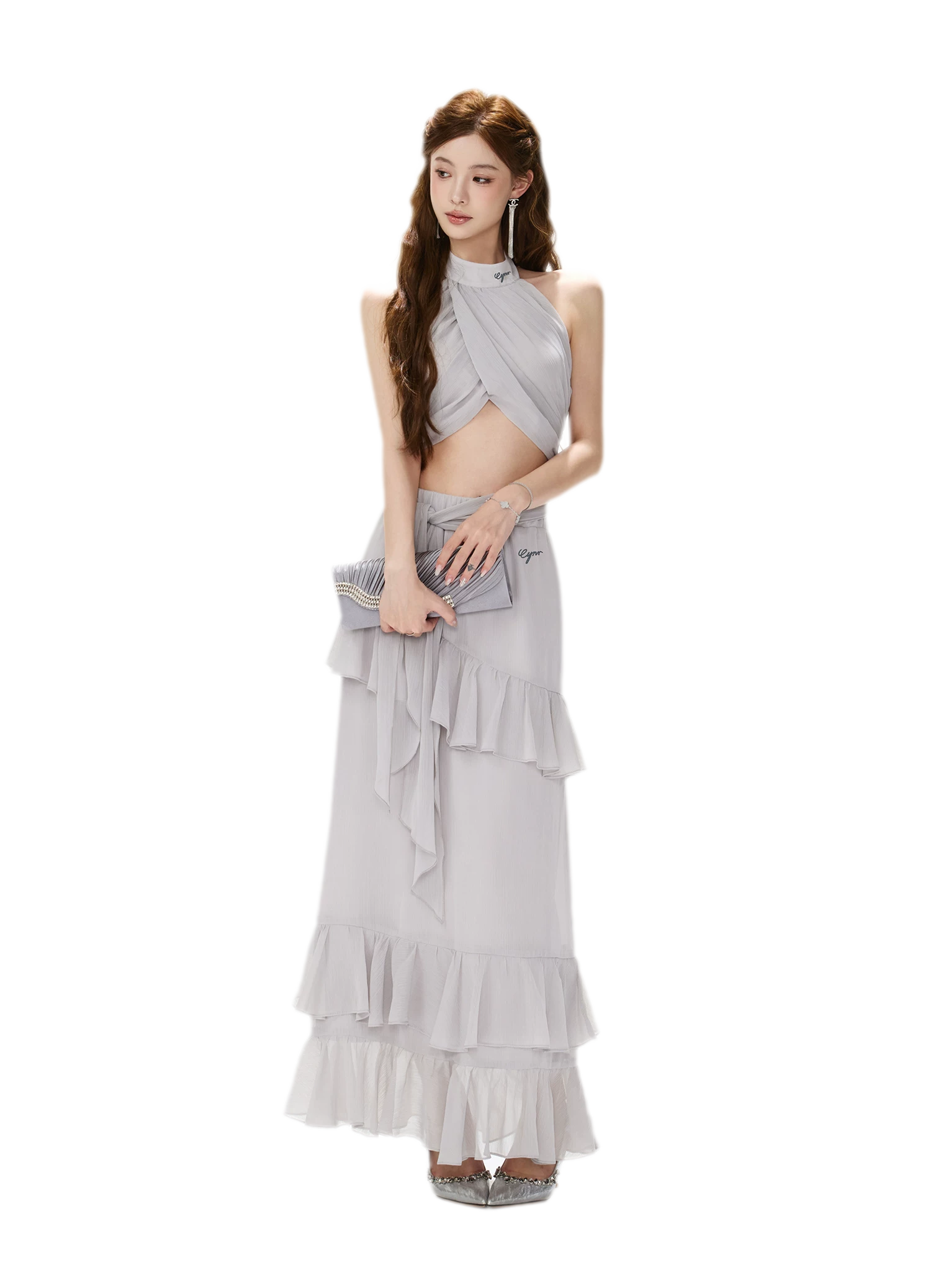 CYNR Ash Grey Halter Set – view 9