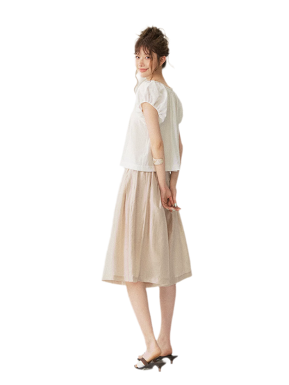 Cloud Puff Sleeve Shirt