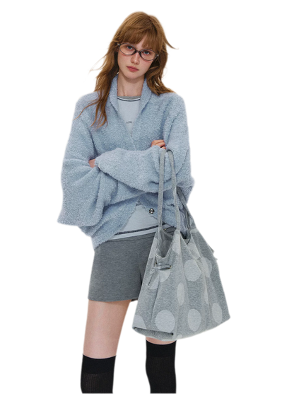 Loop Yarn Cocoon Cardigan