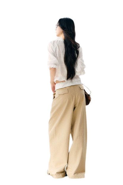 Korean Relaxed Wide Pants