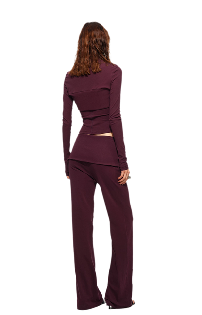Contrast Cami Pants Set