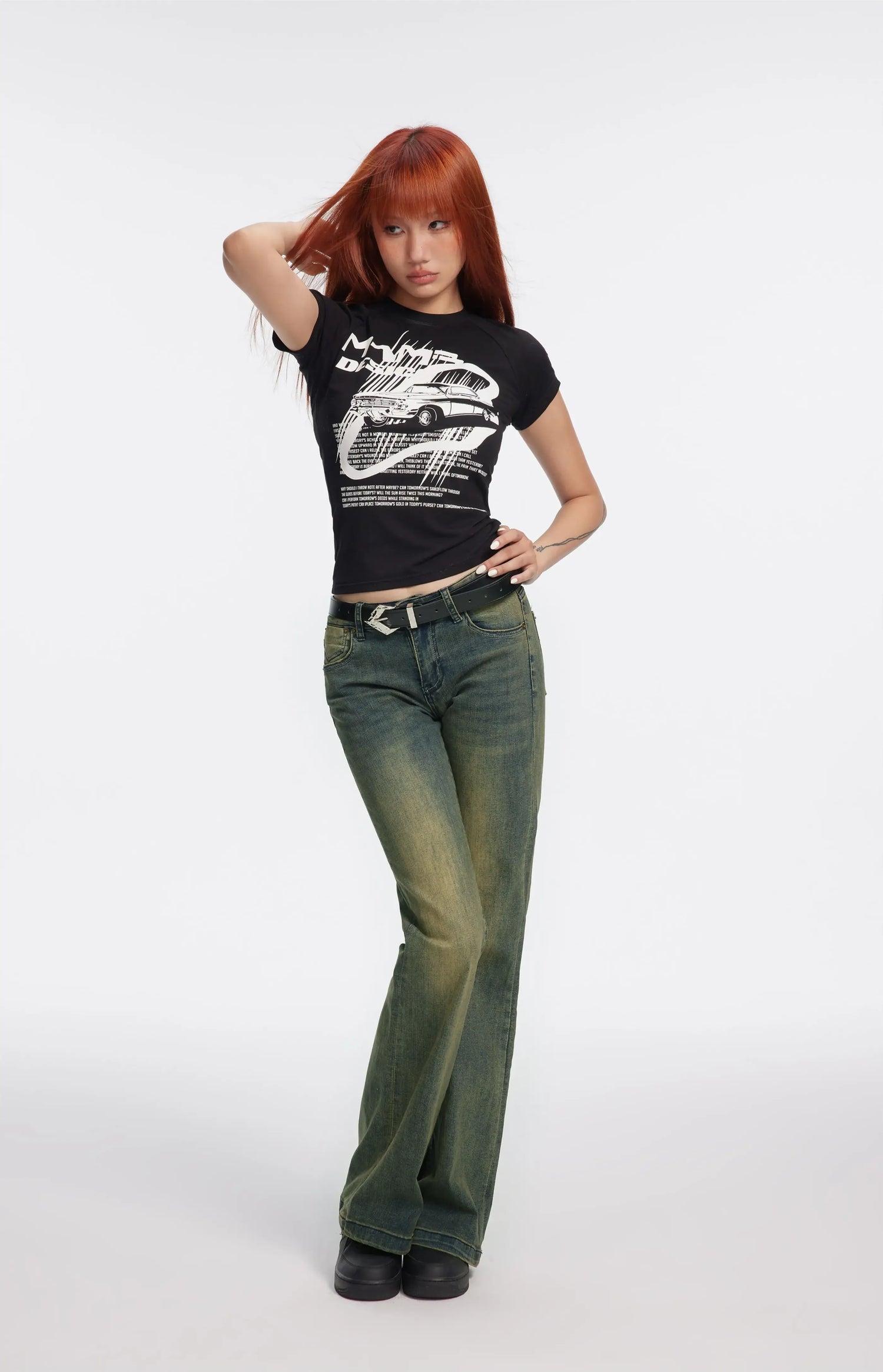 Vintage Micro-Flare Jeans