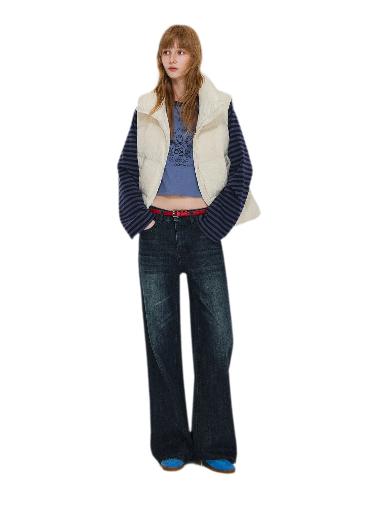 Lightweight Stand Collar Down Vest