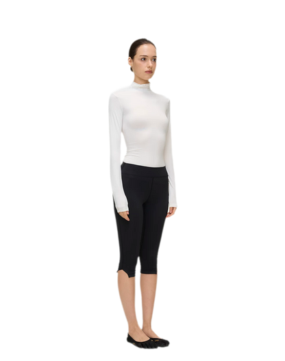 Brushed High-Neck Top