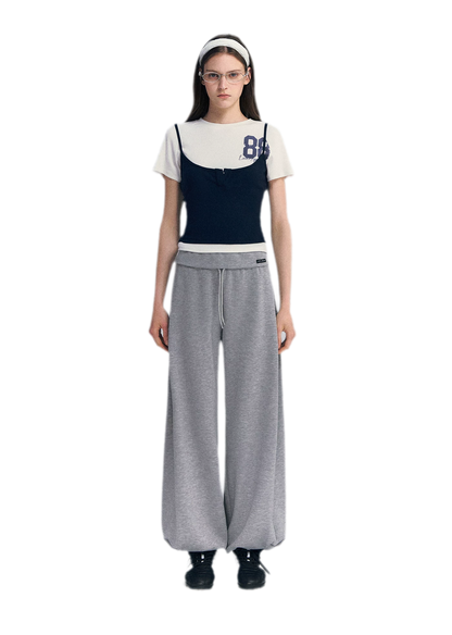 Modal Lantern Leg Pants