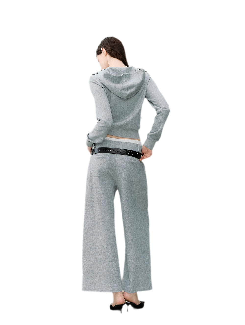 Hooded Knit Set