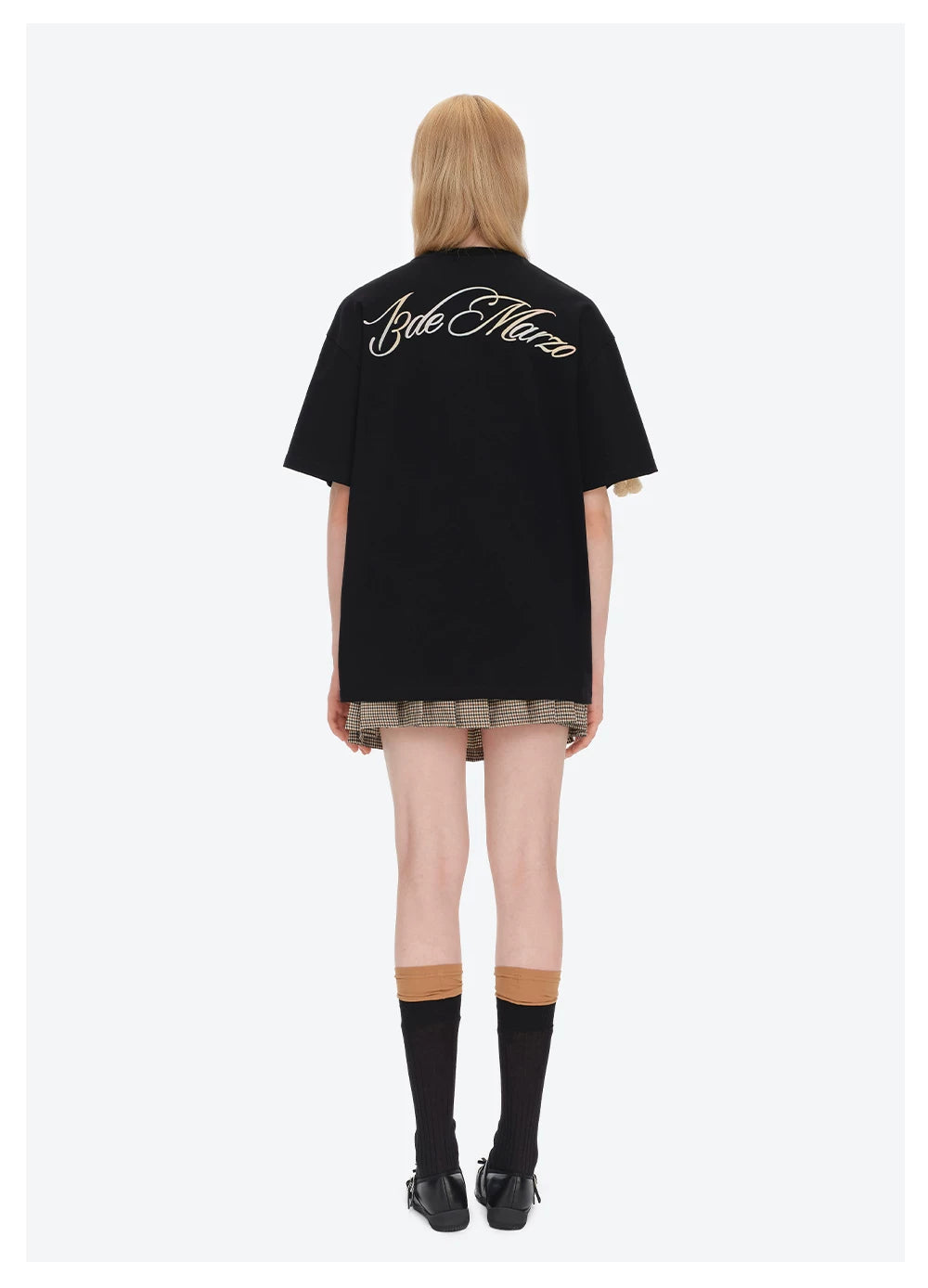Bear Hug Star Print T-shirt