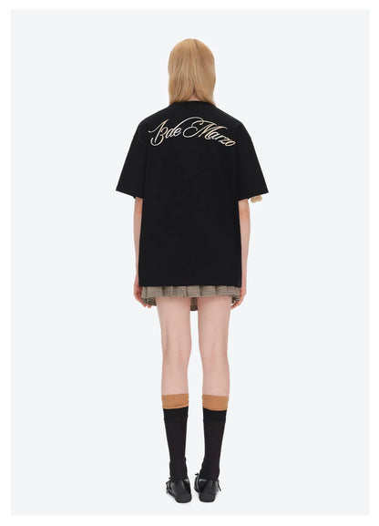 Bear Hug Star Print T-shirt