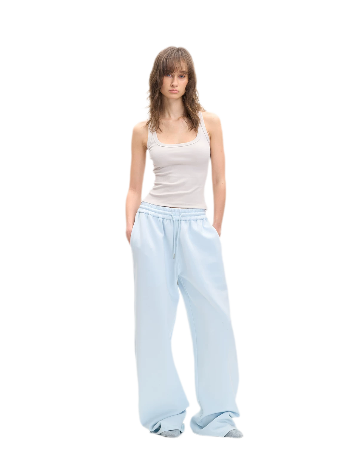 Ribbed U-Neck Cami