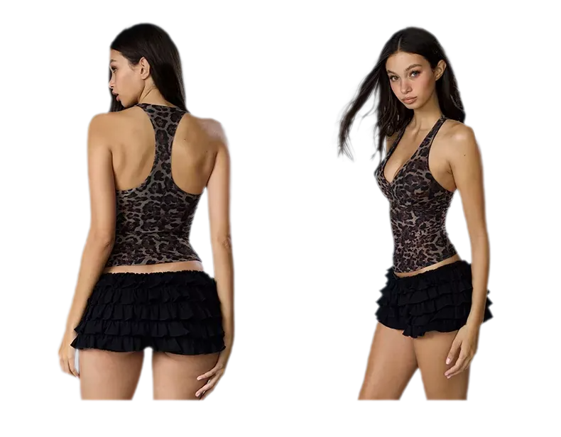 Leopard Racerback Cami