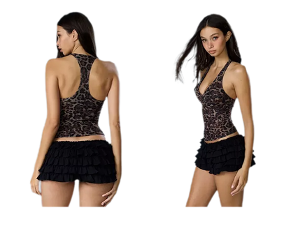 Leopard Racerback Cami
