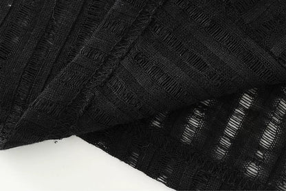 Punk Graffiti Layered T‑Shirt