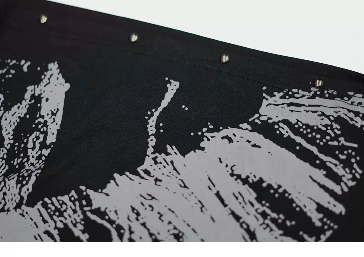 Distressed Punk Shoulder Tee