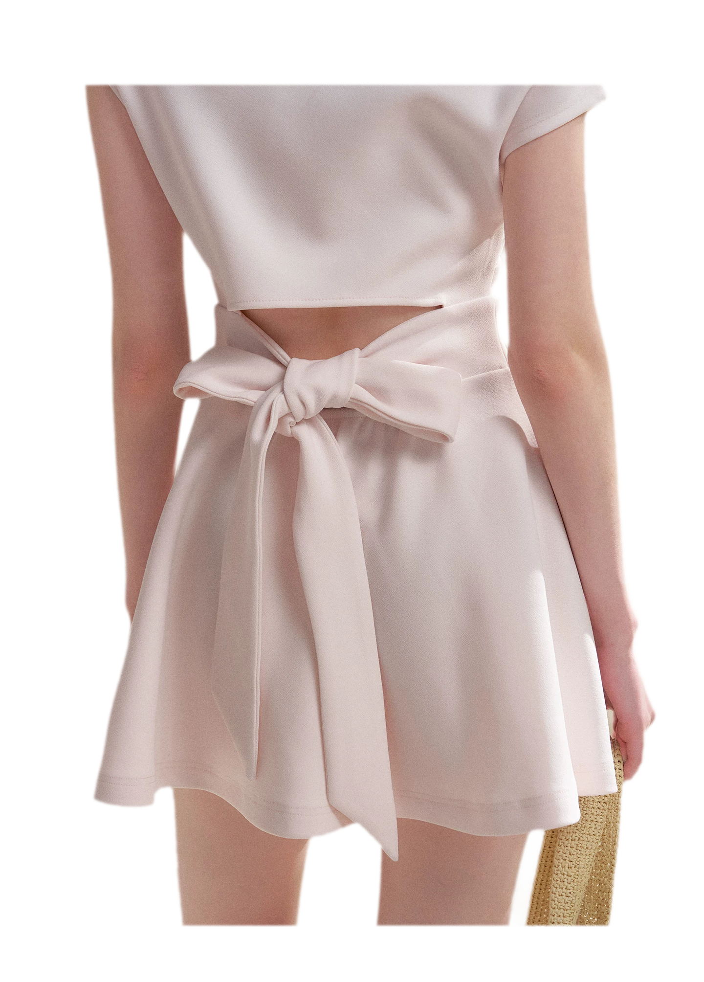 Romantic French Off-Shoulder Short Dress