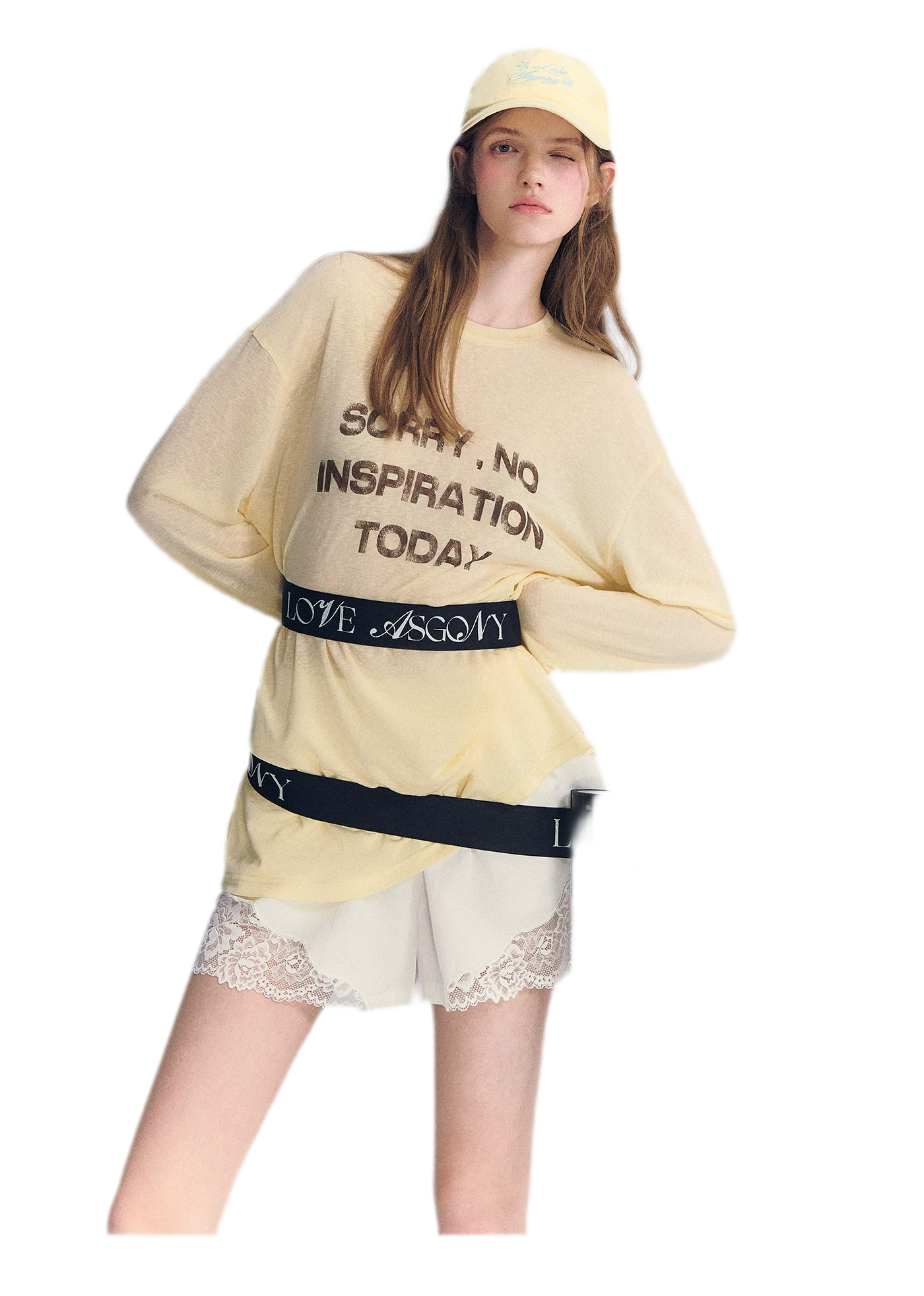 Lyocell Print Long Sleeve Top