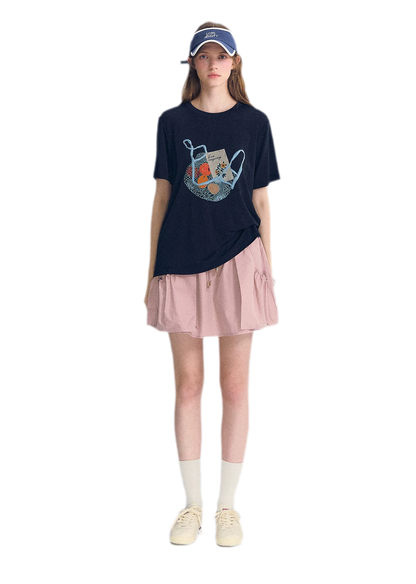 Fruit Embroidery Tee