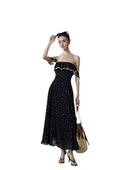 Daisy Lace Maxi Dress