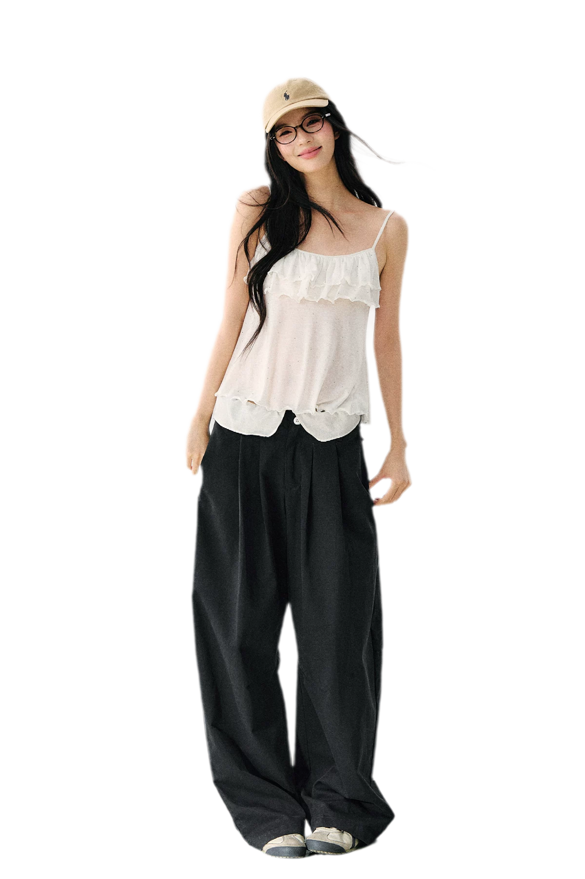Sweet Ruffle Cardigan Set