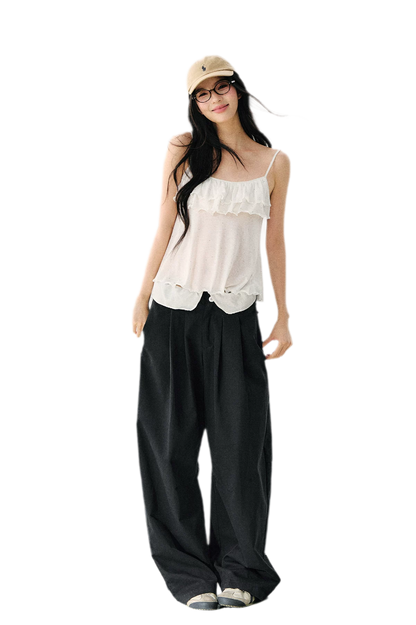Sweet Ruffle Cardigan Set