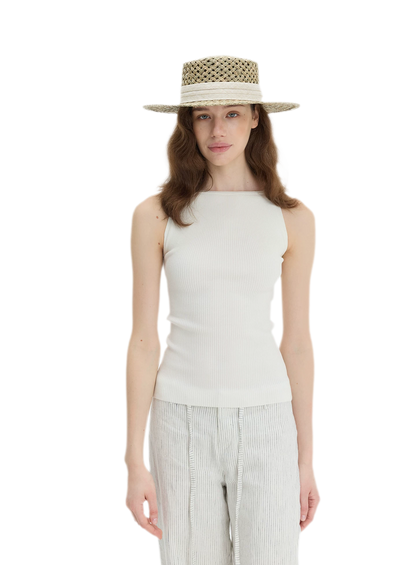 Lyocell Linen Ribbed Camisole