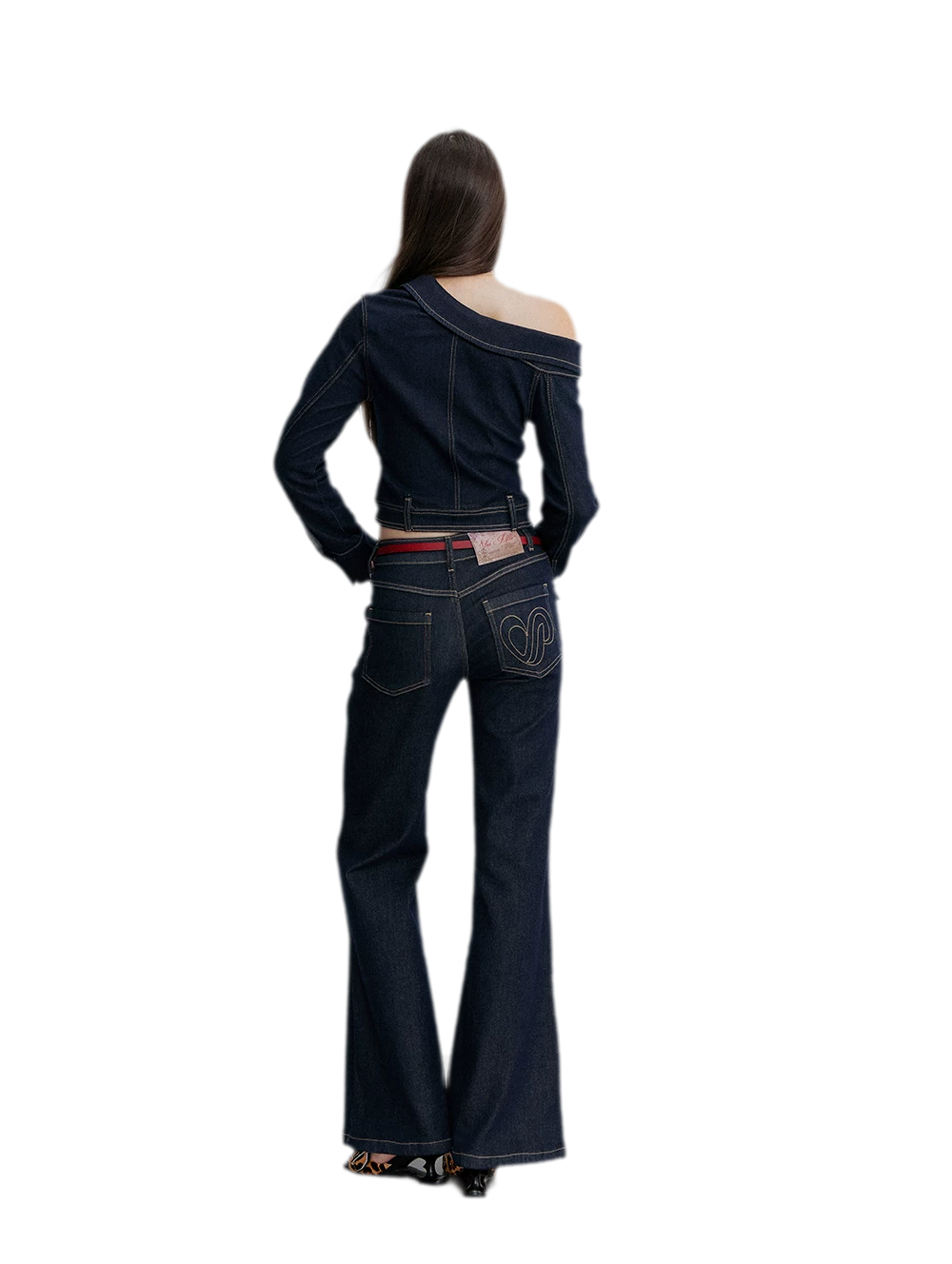 Asymmetric Denim Jacket