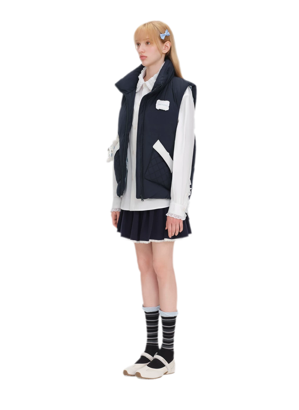 Quilted Bear Down Vest