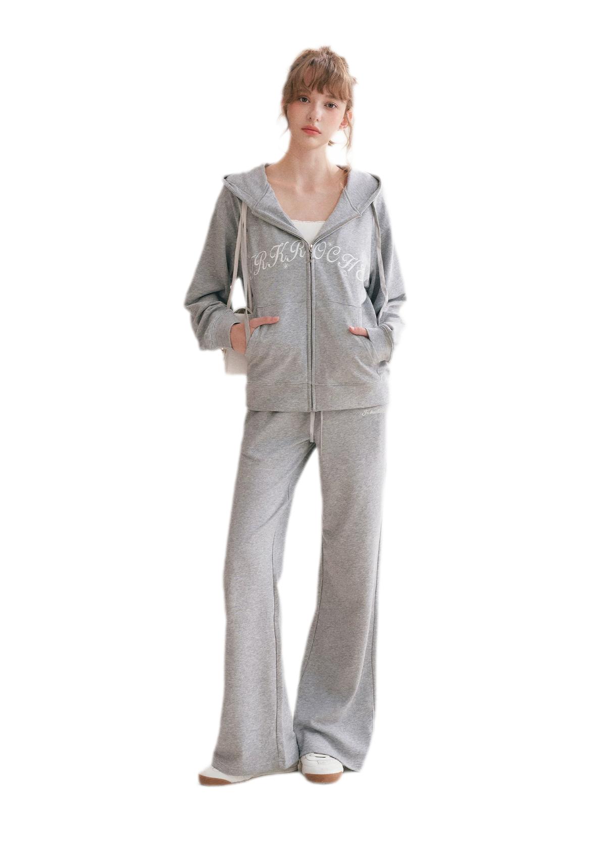 Cotton Hooded Tracksuit Set