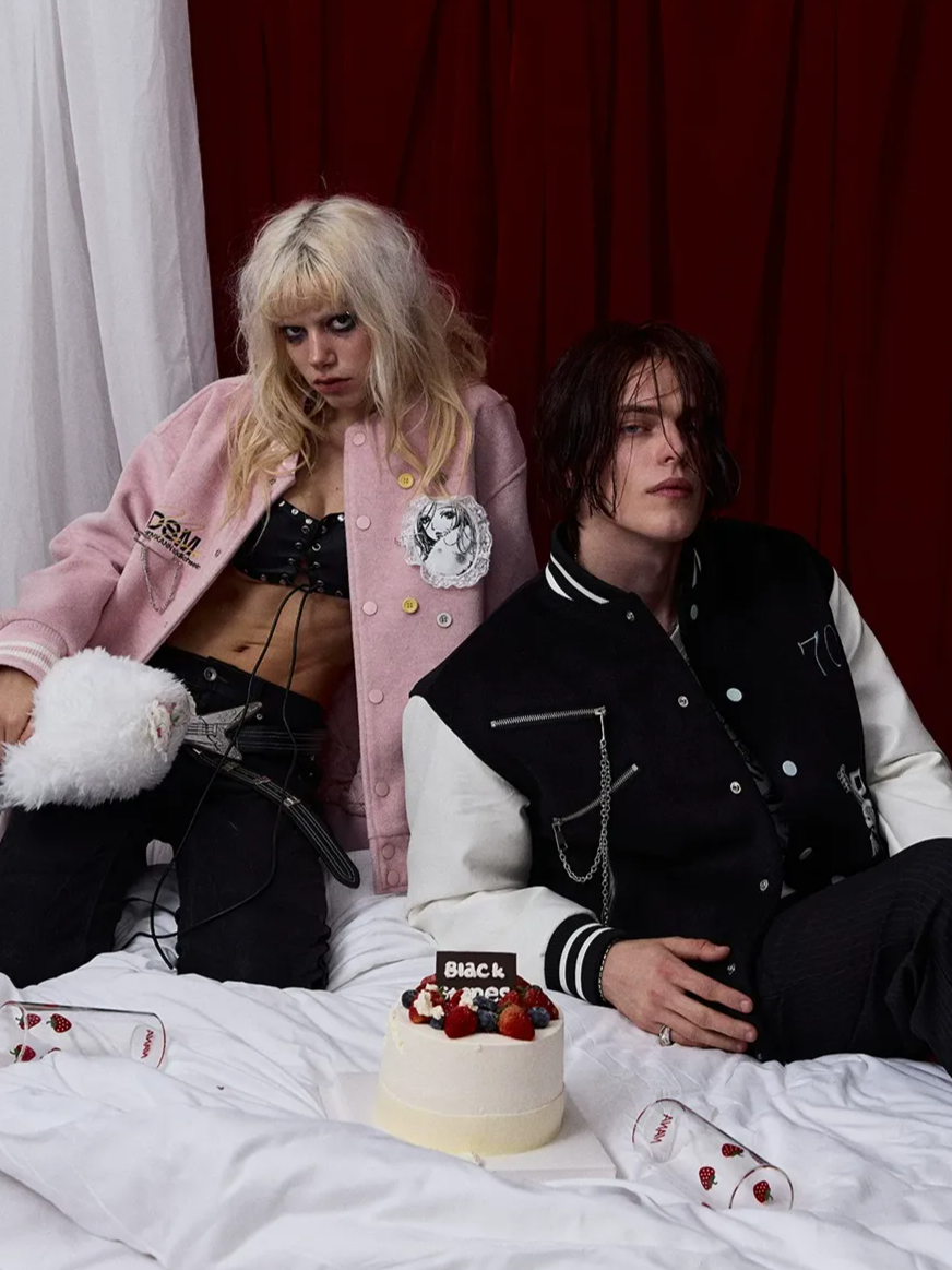 DSM X NANA Embroidered Bomber Jacket