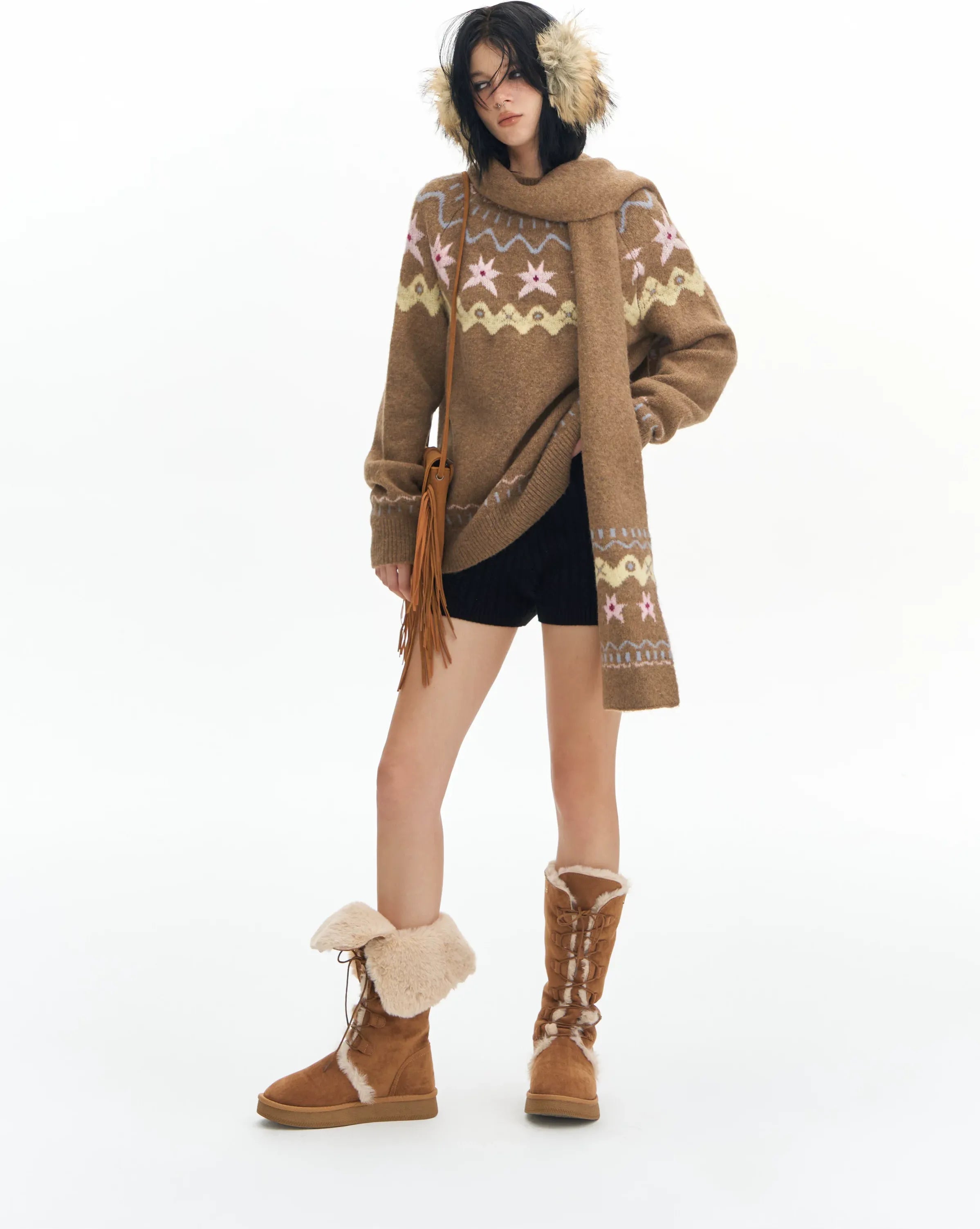Fair Isle Wool Sweater