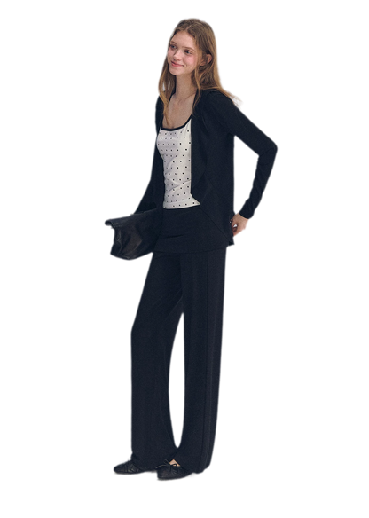 Lycell Wide-Leg Pants