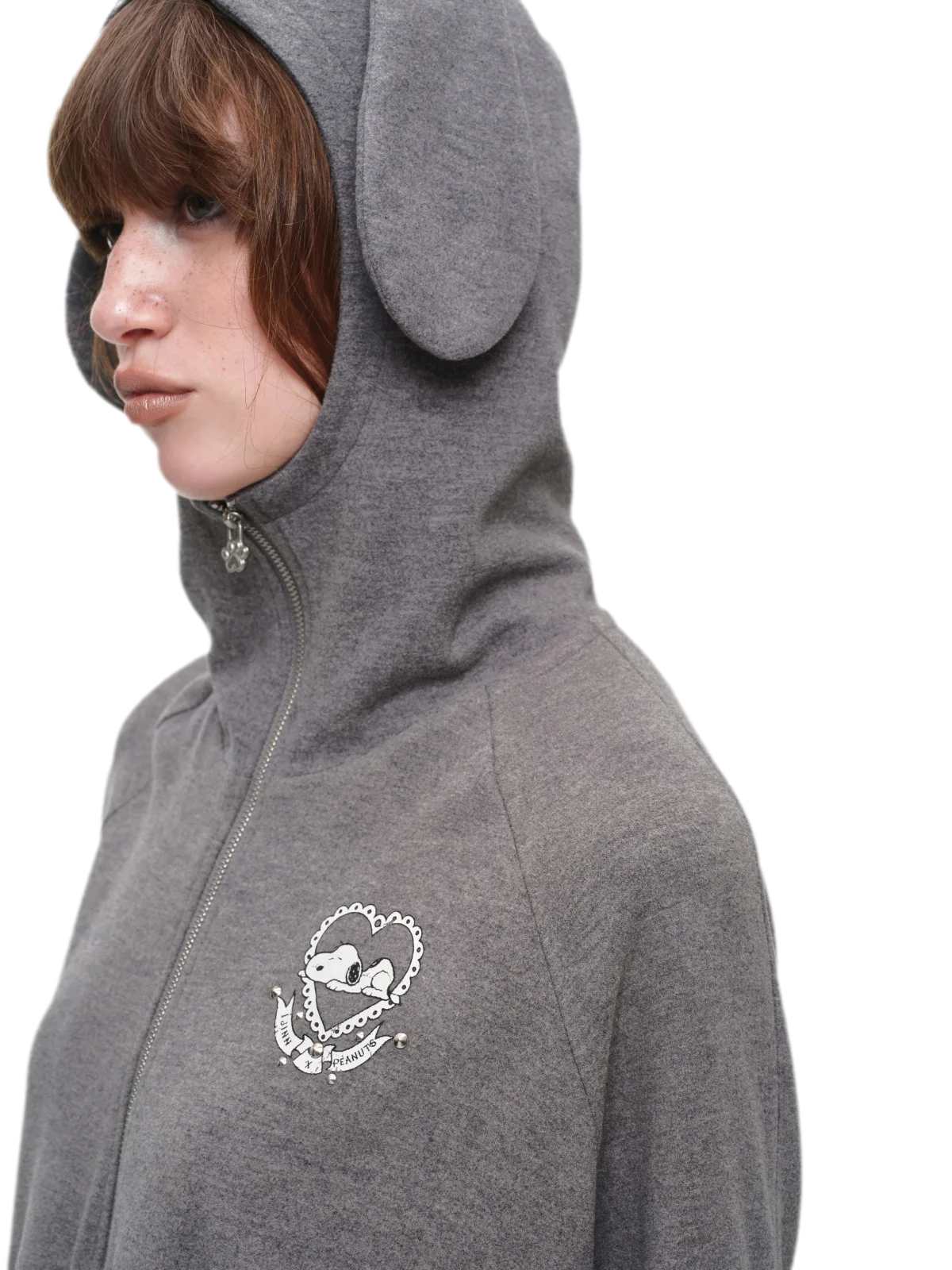 Brushed Knit Batwing Hoodie Set