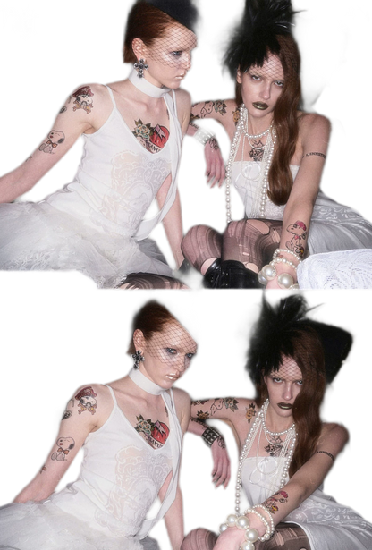 Burnout Graphic V-Neck Camisole