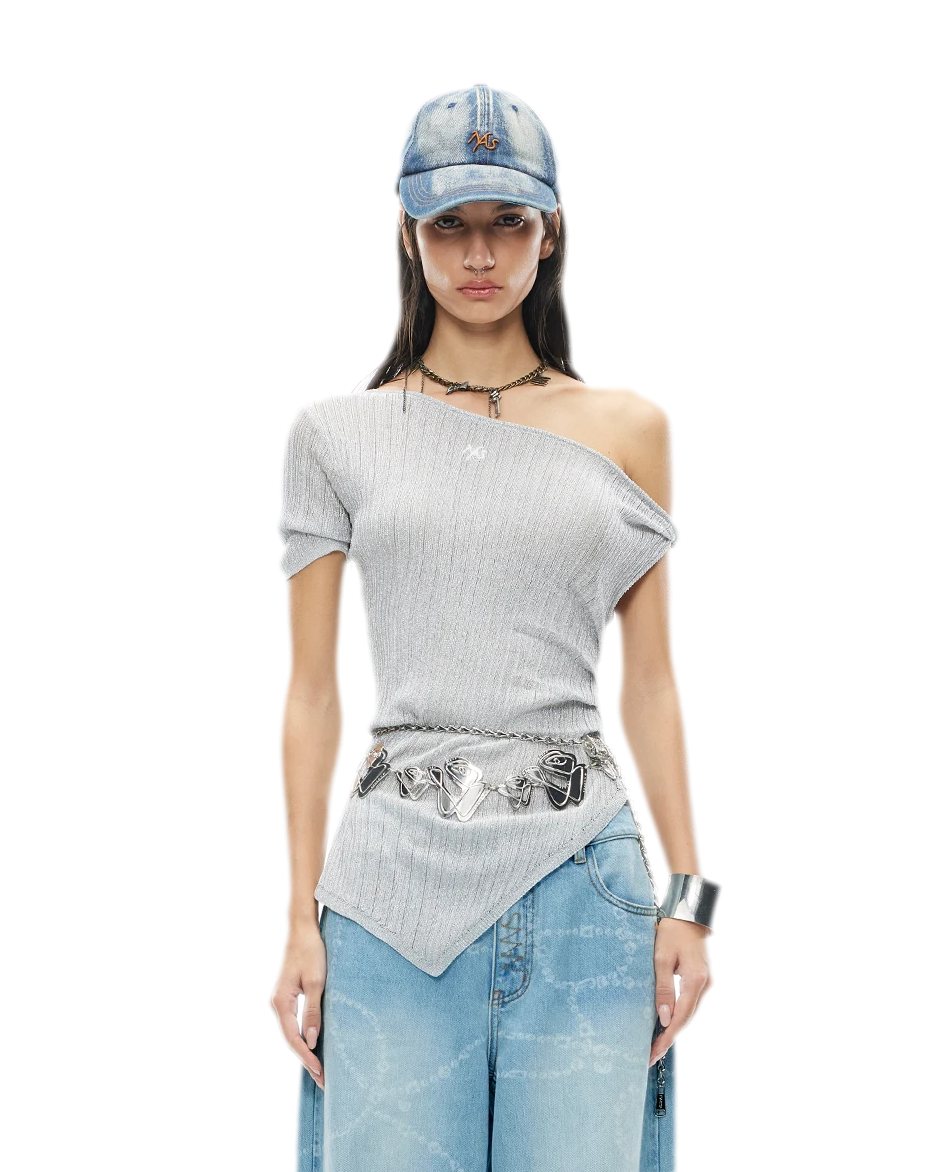 Venus Asymmetrical Knot Tee