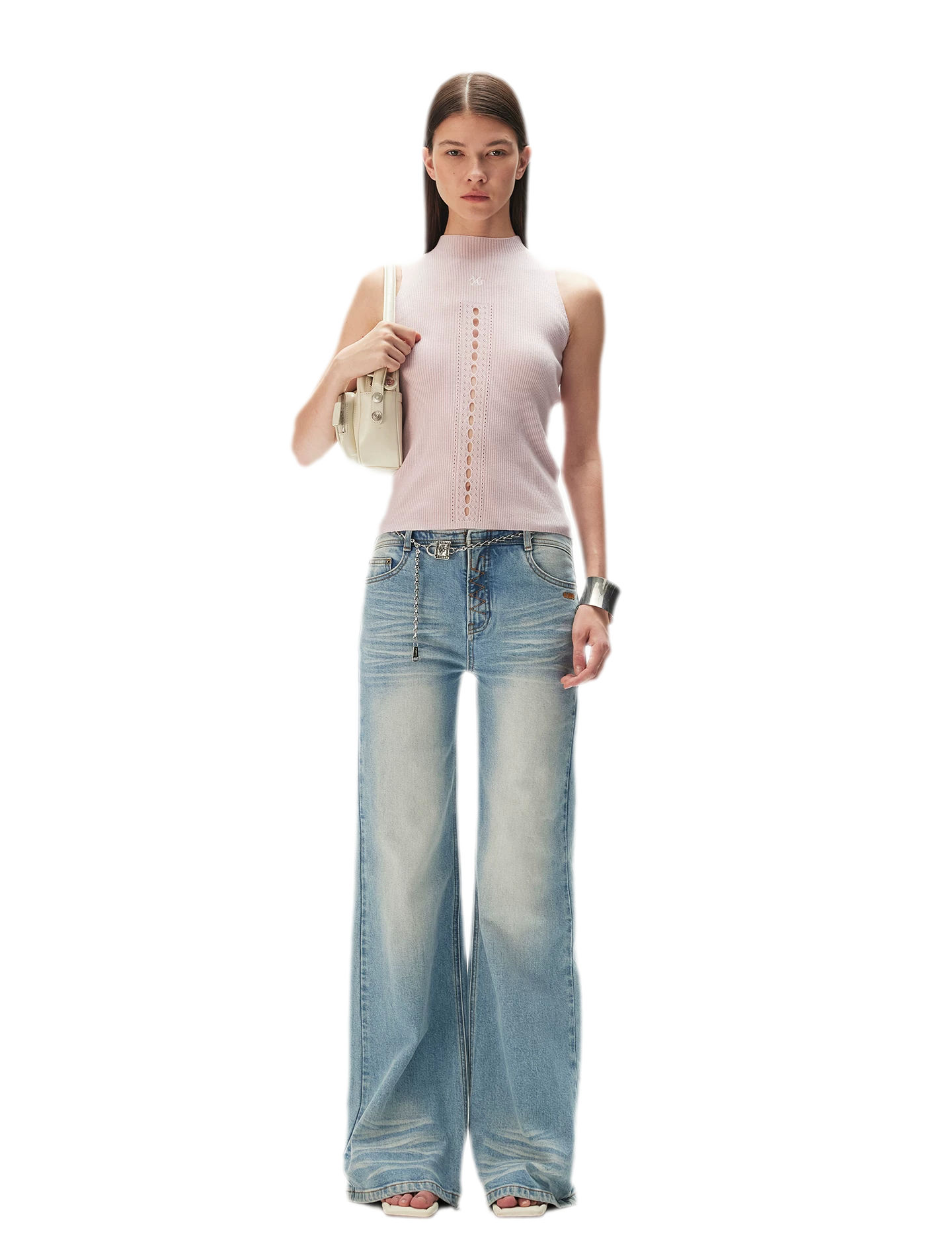 Ribbed Knit Slim Tank