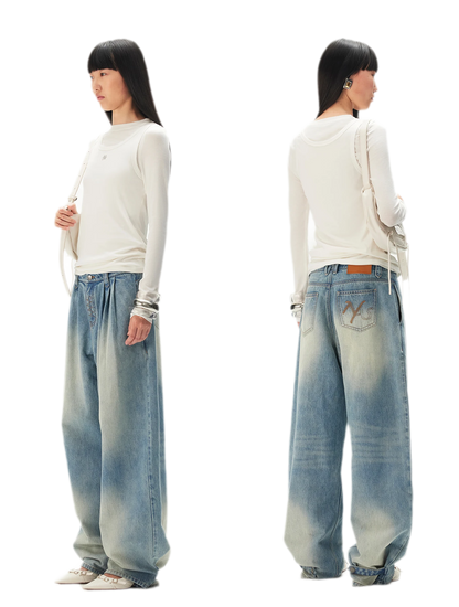 Lyocell Layered Long Sleeve Tee
